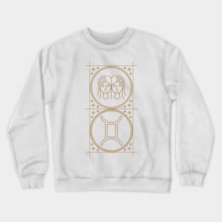 Gemini star sign Crewneck Sweatshirt